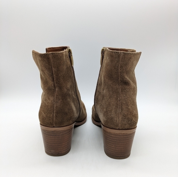 Franco Sarto Shaina western suede leather heeled boot 9.5 - Picture 12 of 12